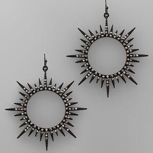 Starburst Drop Earrings